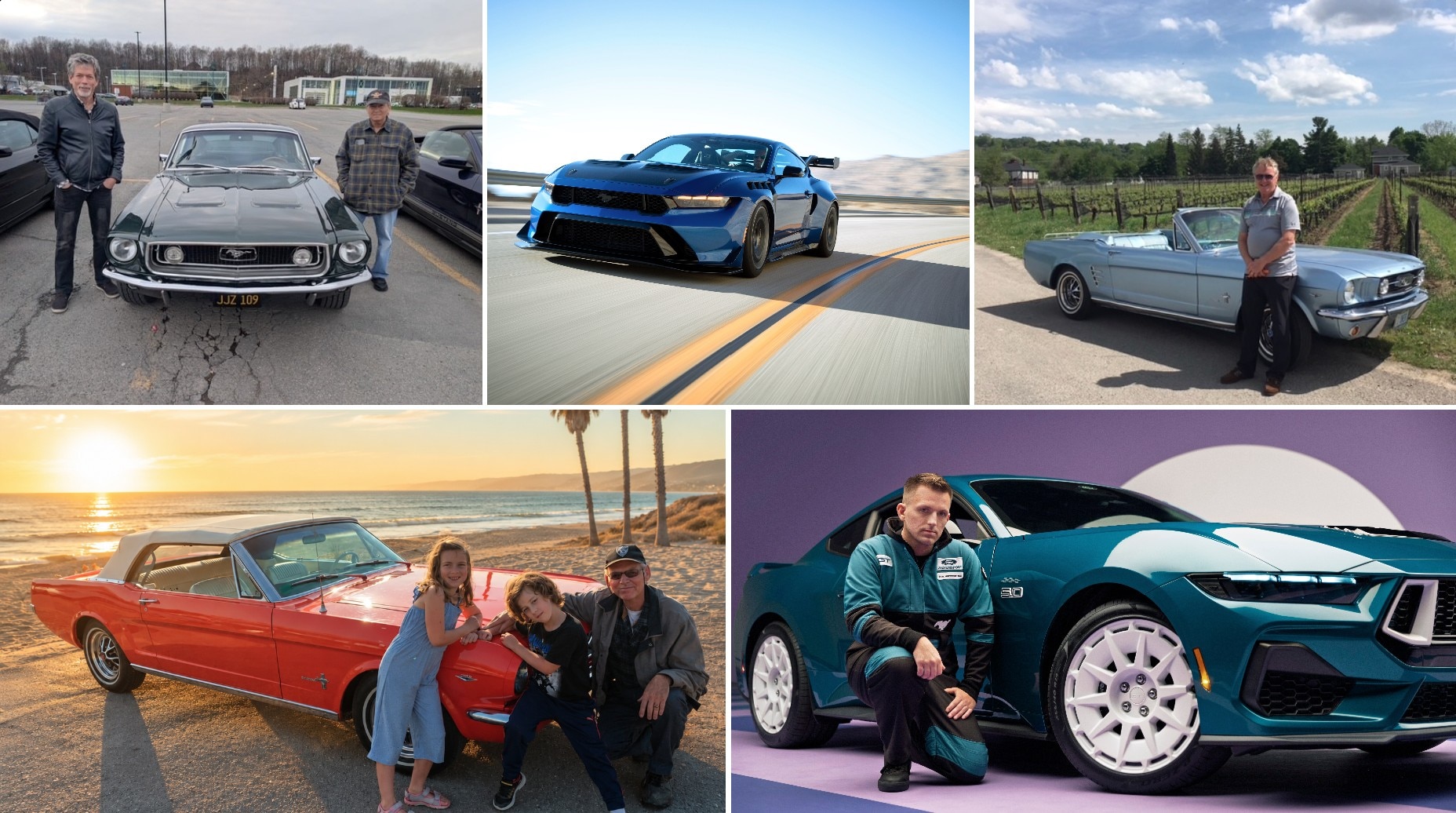 Mustang Memories Title Slide